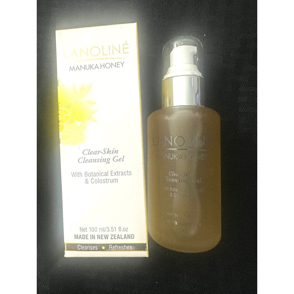Lanoline Manuka Honey Clear-Skin Cleansing Gel 3.51 oz New Zealand NIB Gift Idea